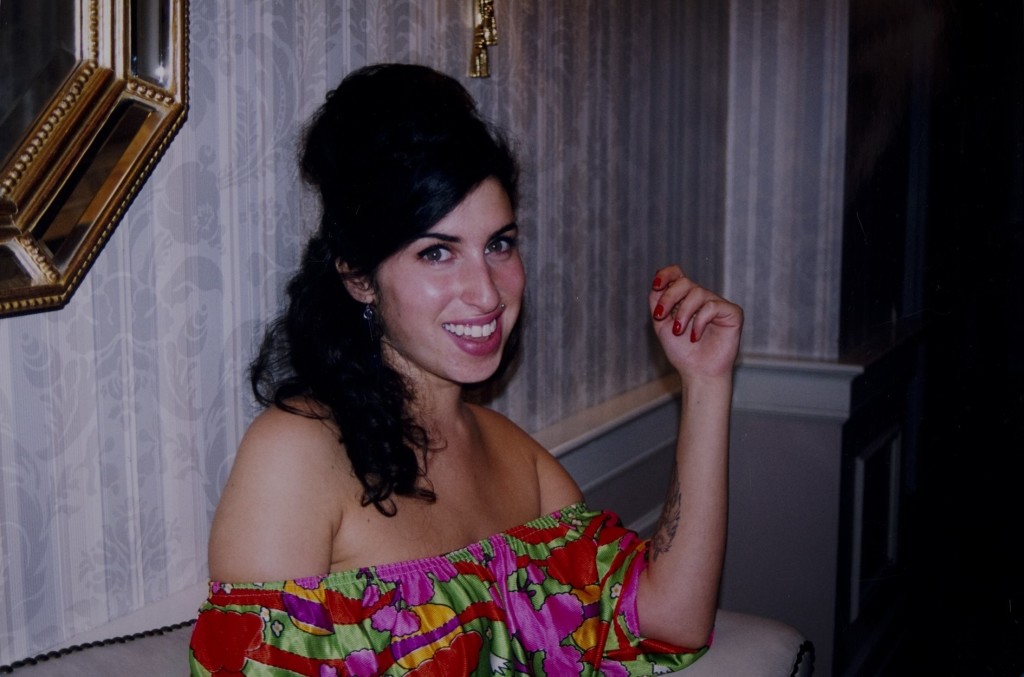 Amy Winehouse,2004, courtesy of photographer Charles Moriarty