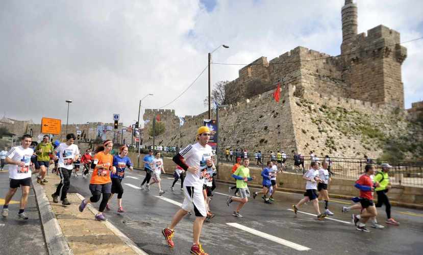 Пятый международный марафон 2015 в Иерусалиме
