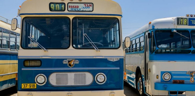 Новые автобусы Egged выехали на дороги страны, а старые переместились в музей